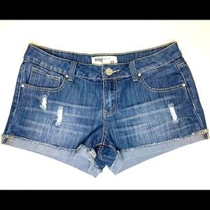 RSQ - Malibu Cuff Denim Shorts Sz 13